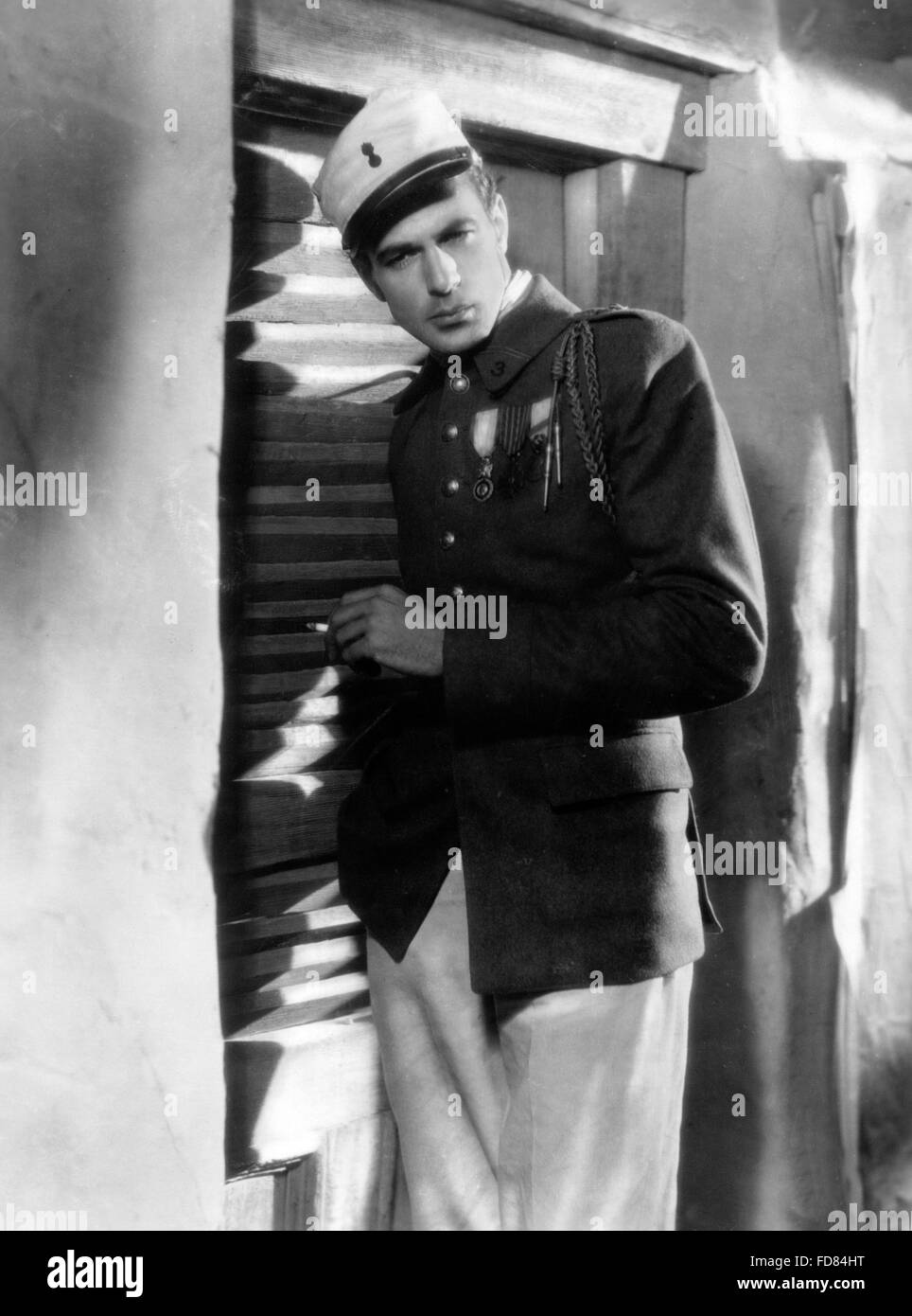 Gary Cooper in the movie Herzen in Flammen, 1931 Stock Photo