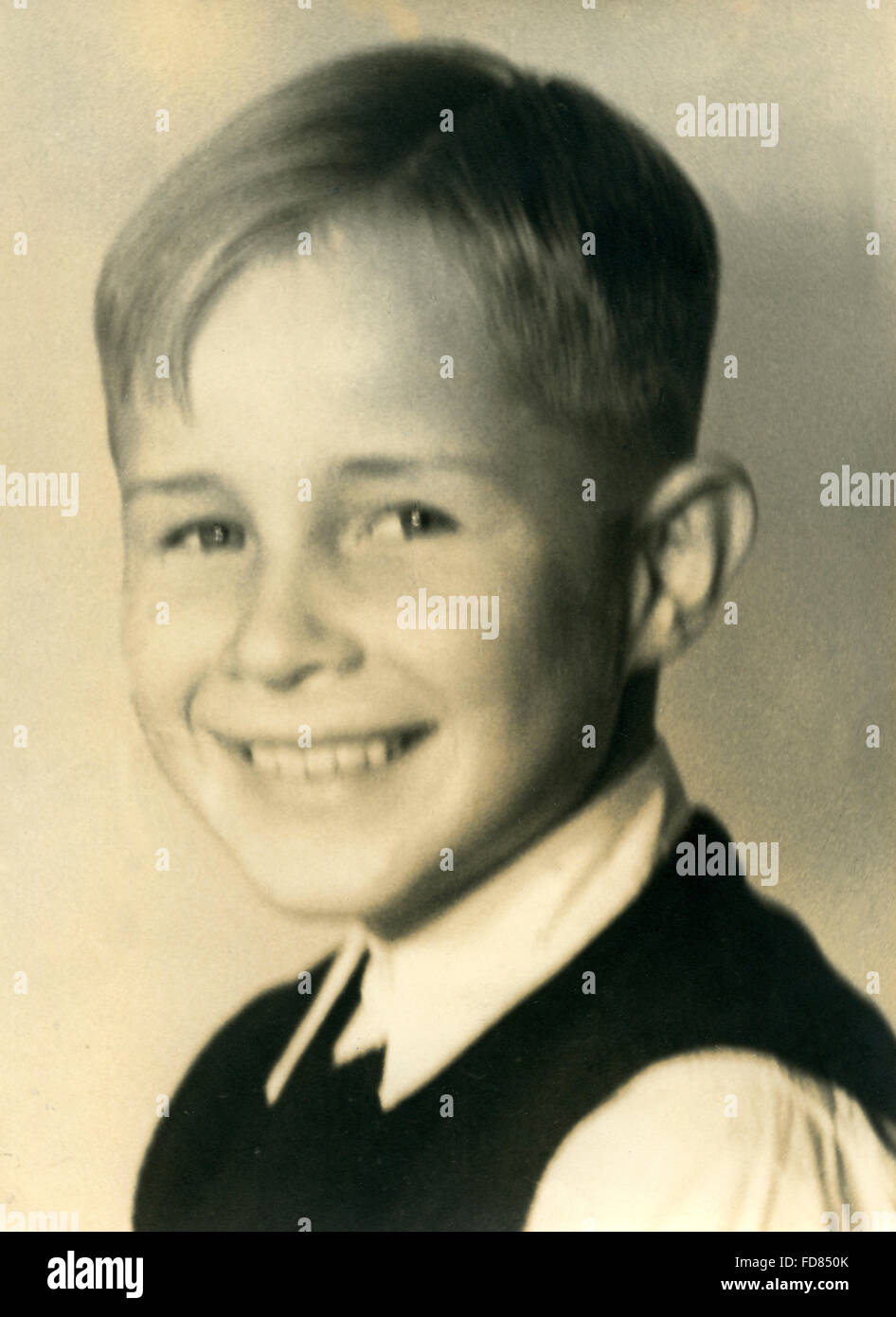 Portrait of Klaus Heydrich Stock Photo