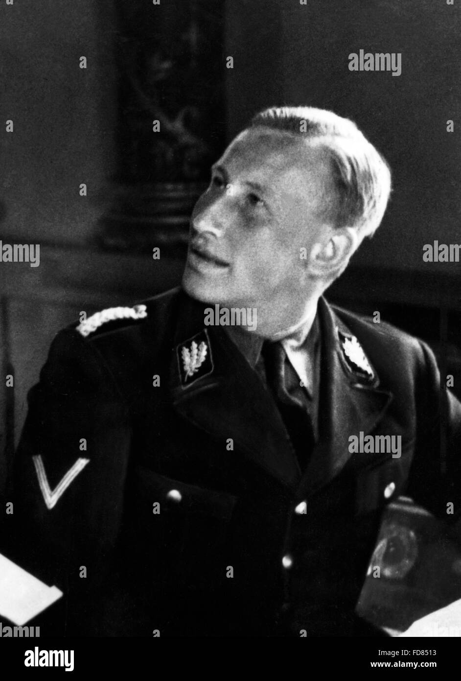 Reinhard Heydrich in his office Stock Photo