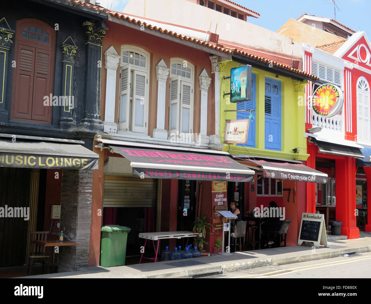House in Little India, Singapore, Asia Stock Photo Alamy