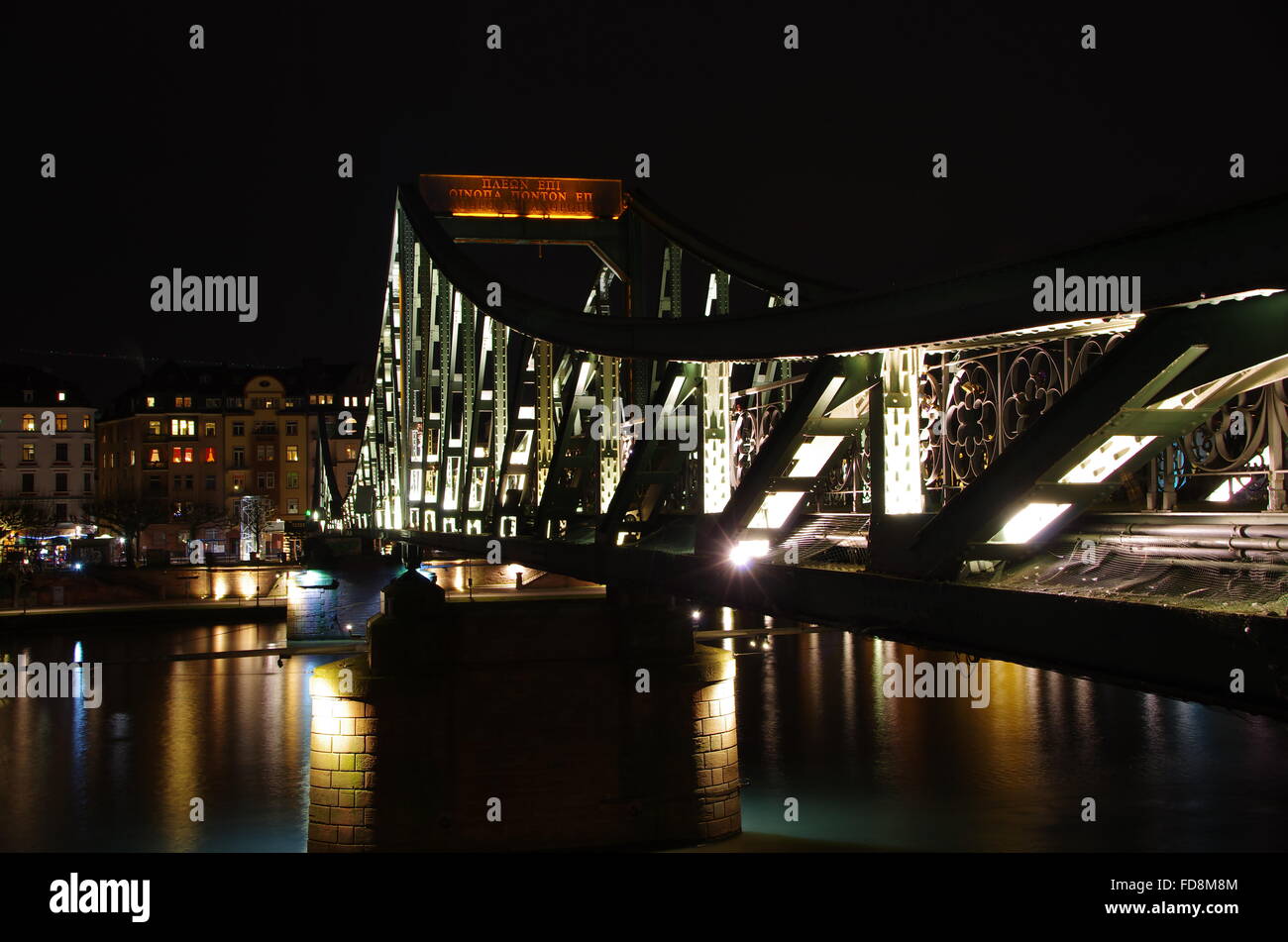 Eiserner Steg Stock Photo