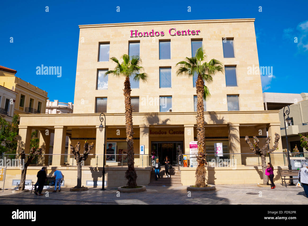 Hondos center, shopping centre, deparment store, Heraklion, Crete island,  Greece Stock Photo - Alamy