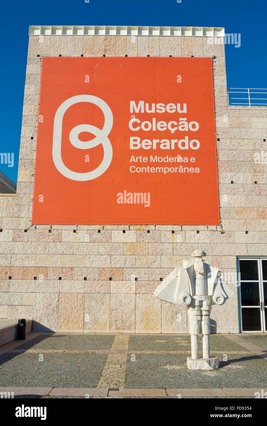 Museu Colecao Berardo, art museum, Centro Cultural de Belem, Belem, Lisbon, Portugal Stock Photo