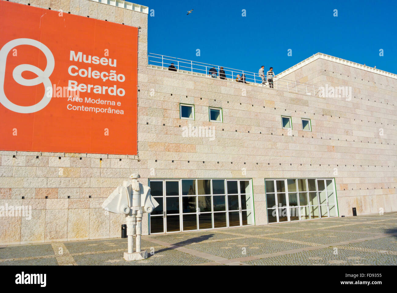 Museu Colecao Berardo, art museum, Centro Cultural de Belem, Belem, Lisbon, Portugal Stock Photo