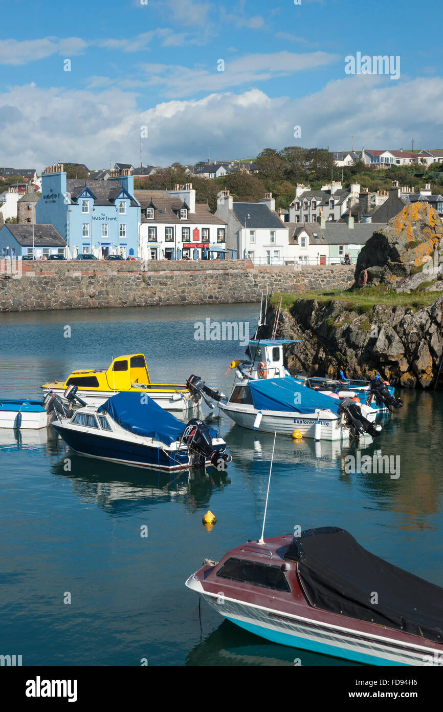 Portpatrick harbour, Dumfries and Galloway, Scotland, UK Stock Photo ...