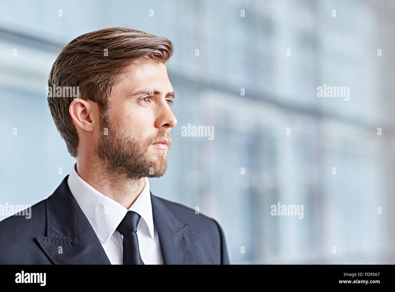 For serious insights into modern business Stock Photo