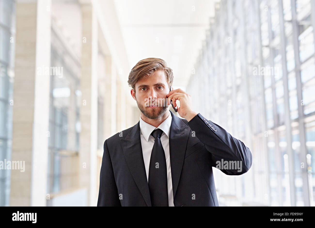 Serious about your business Stock Photo