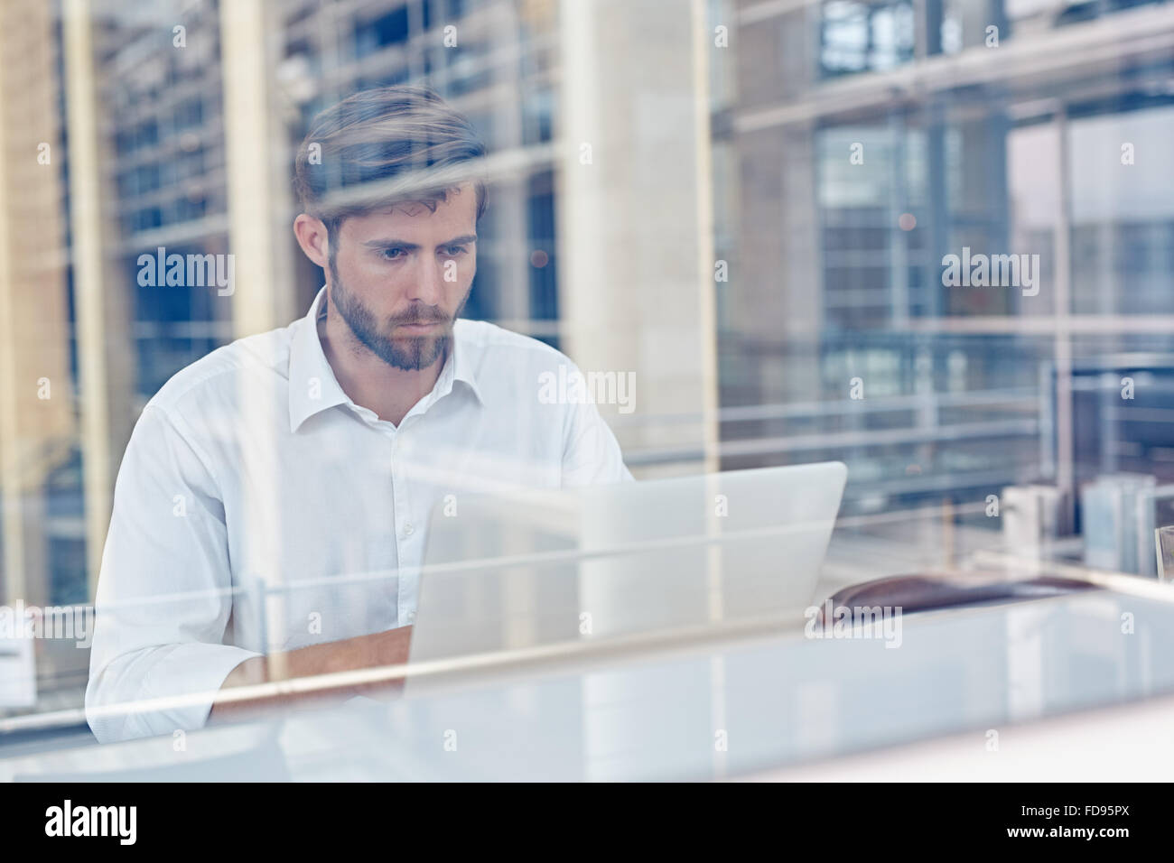 View of modern business Stock Photo