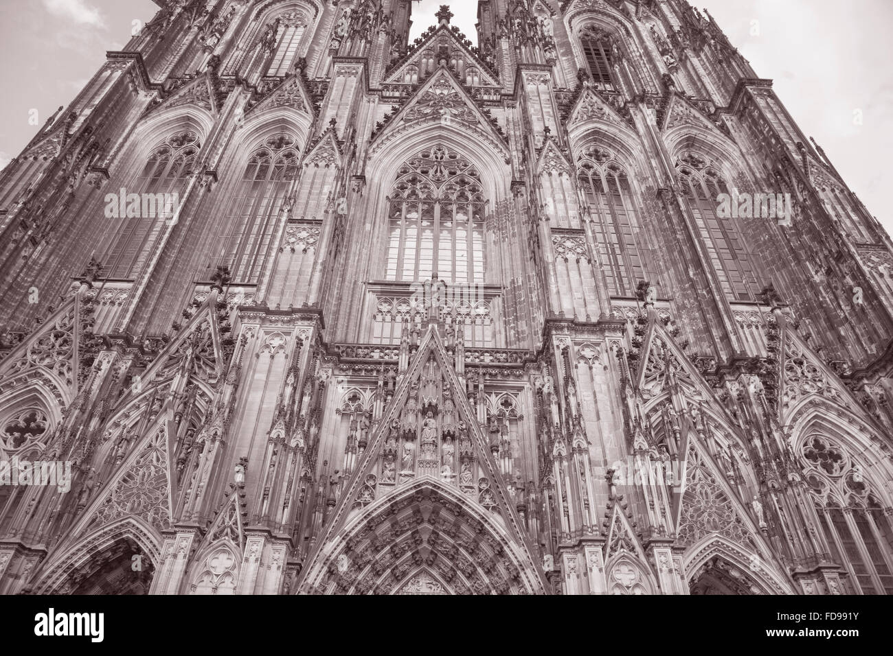 Cologne cathedral black hi-res stock photography and images - Alamy