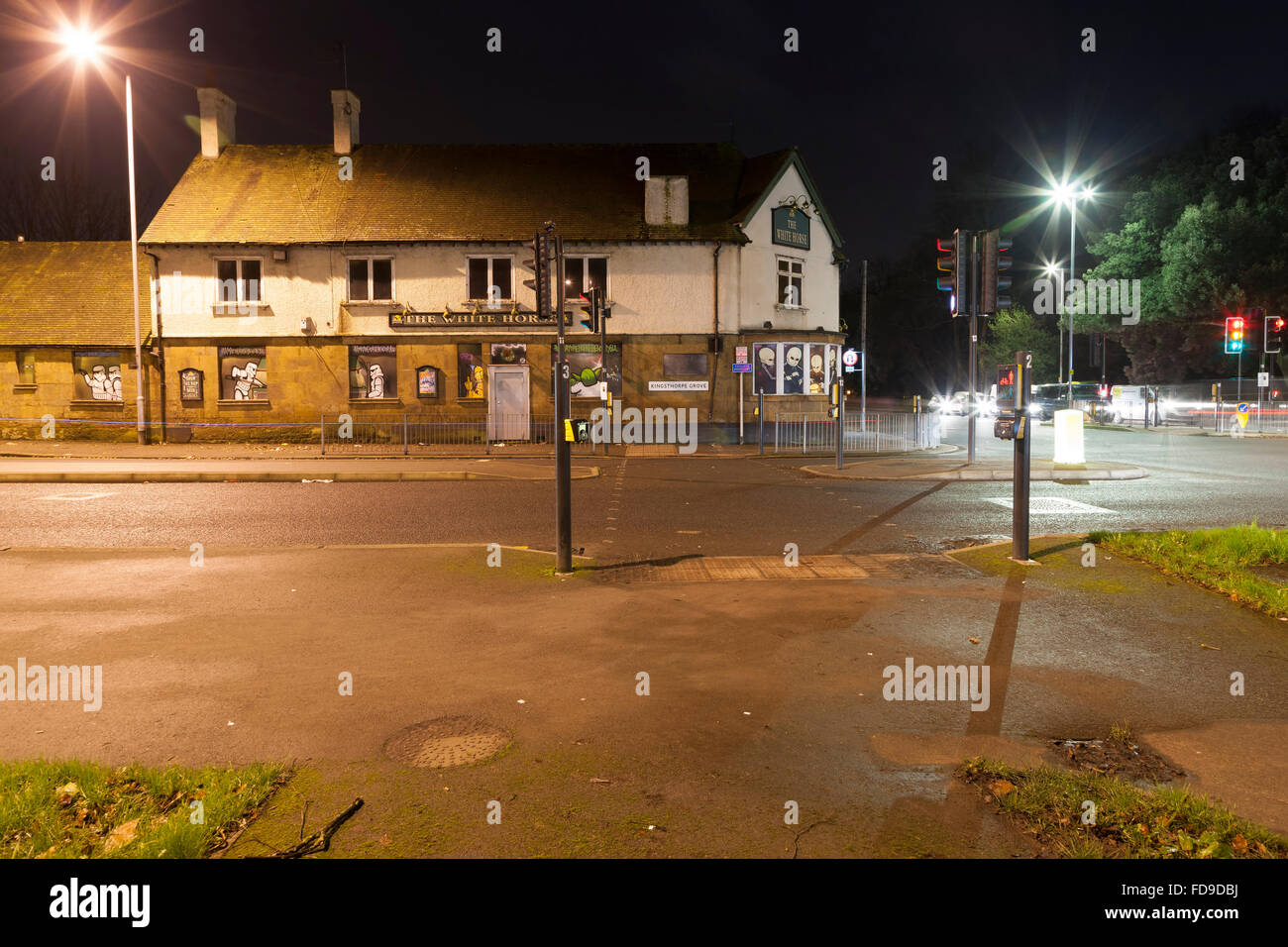 May the horse be with you, Star Wars themed graffiti on the derelict