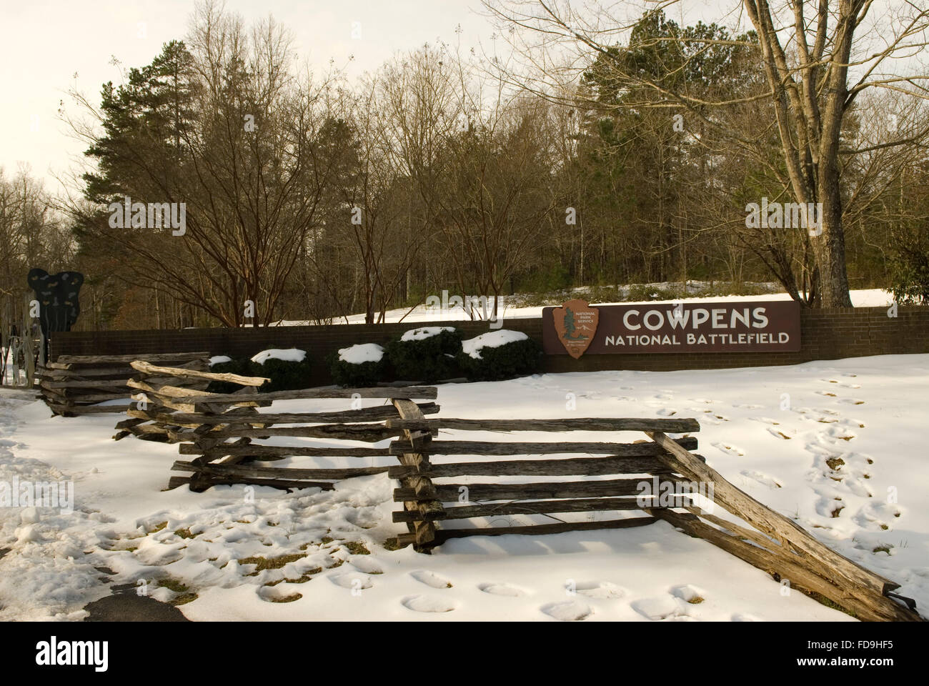Cowpens National Battlefield  South Carolina USA Stock Photo