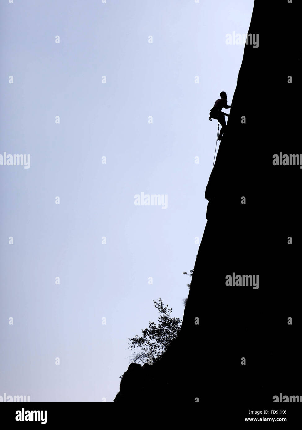Starigrad, Croatia, climbers in Paklenica National Park Stock Photo