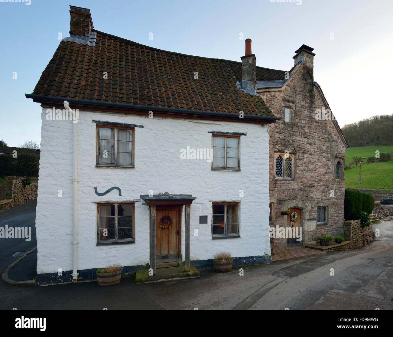 The Malt House & 14th Centuary Monks Hall, Brockweir On the banks of
