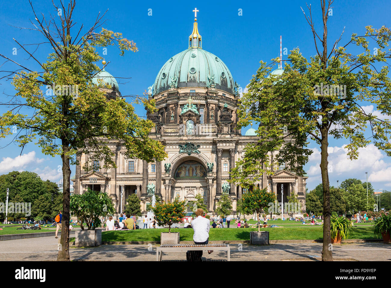 Europe, Germany, Berlin, Berlin Cathedral Stock Photo