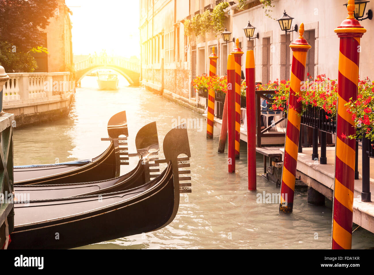 Gondola in Venice Stock Photo