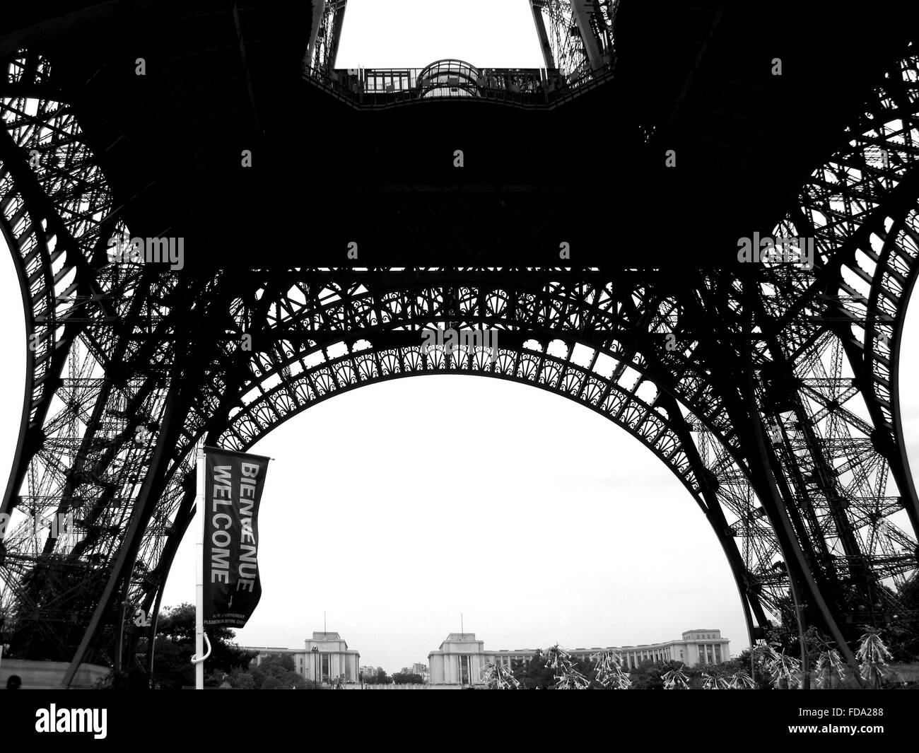 The Eiffel Tower, Paris Stock Photo Alamy