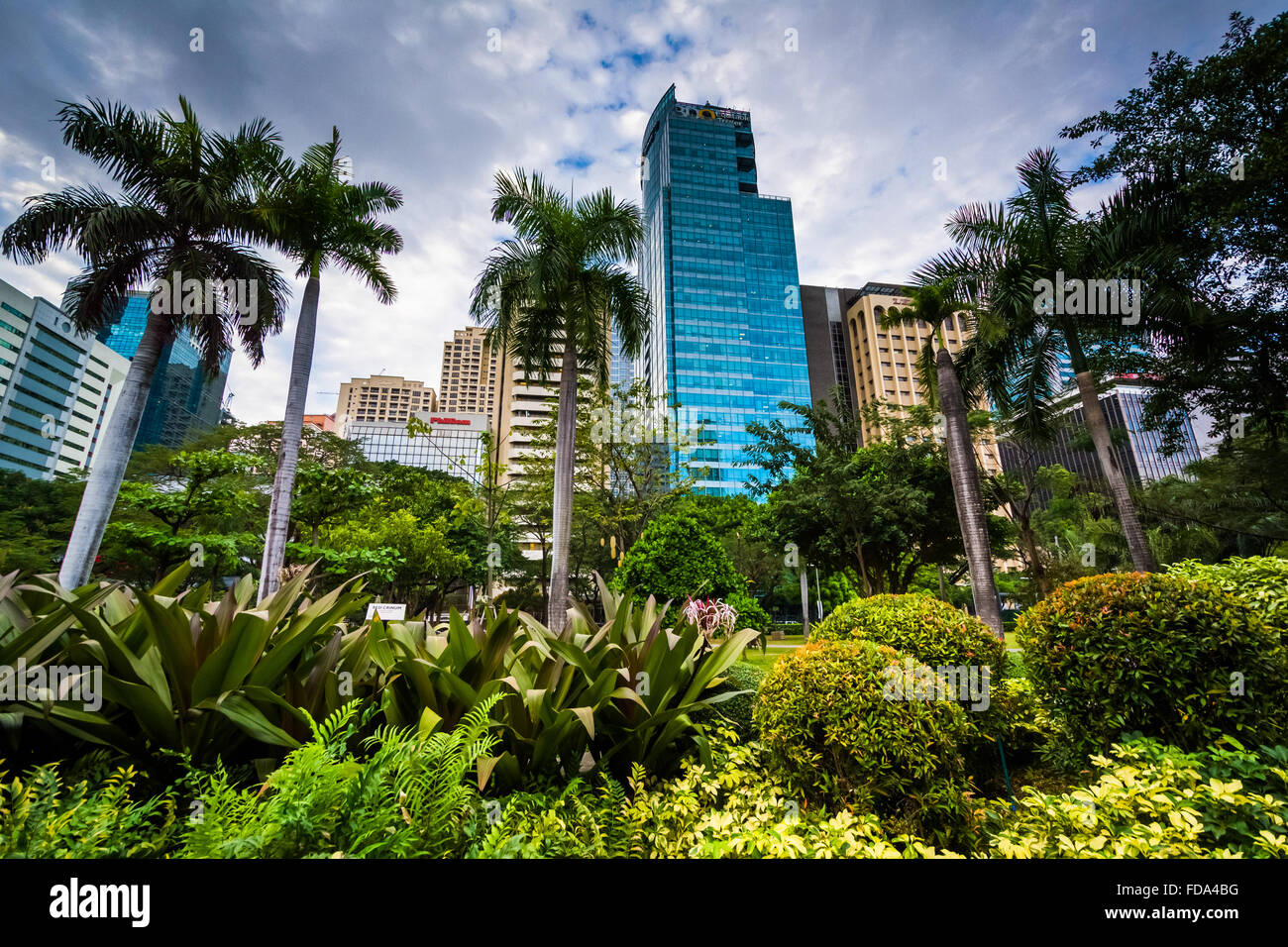 Ayala Triangle Gardens in the heart of Makati City - Island Times