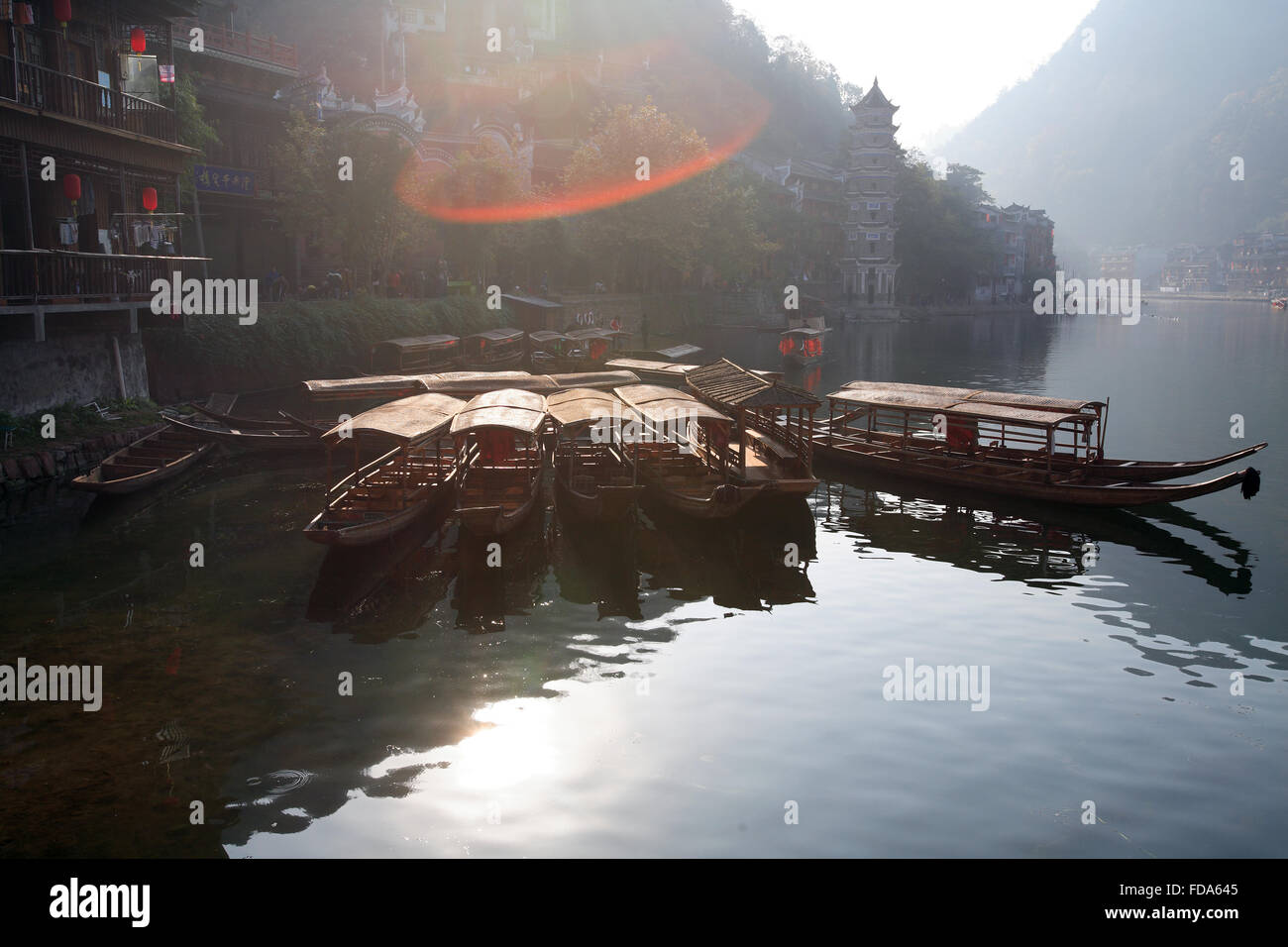 Phoenix Town Hunan Province Stock Photo - Alamy