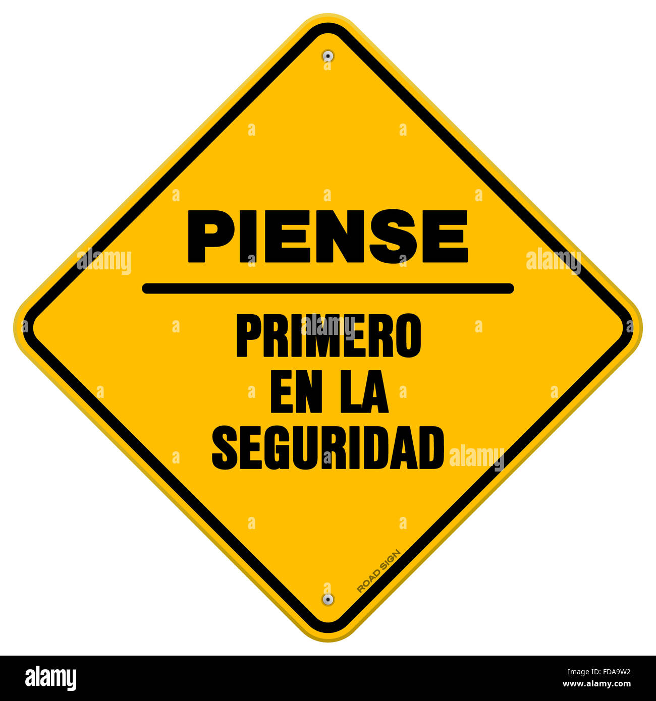 La seguridad primero hi-res stock photography and images - Alamy