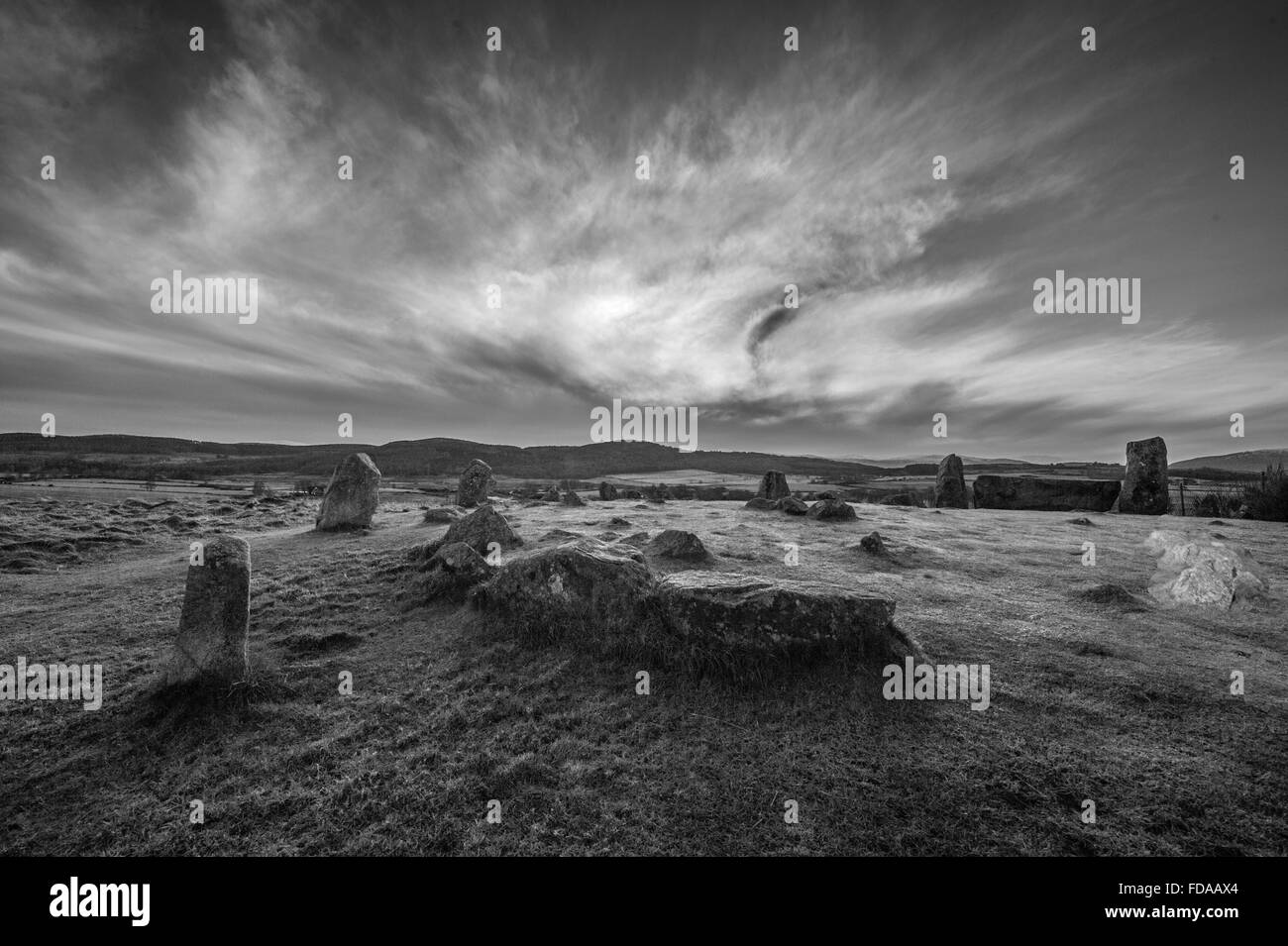 Scottish Highlands Stock Photo