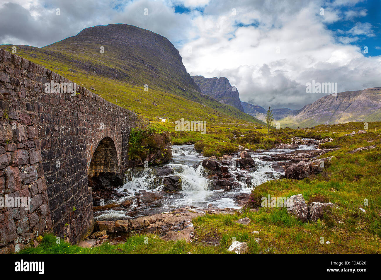 Scottish Highlands Stock Photo