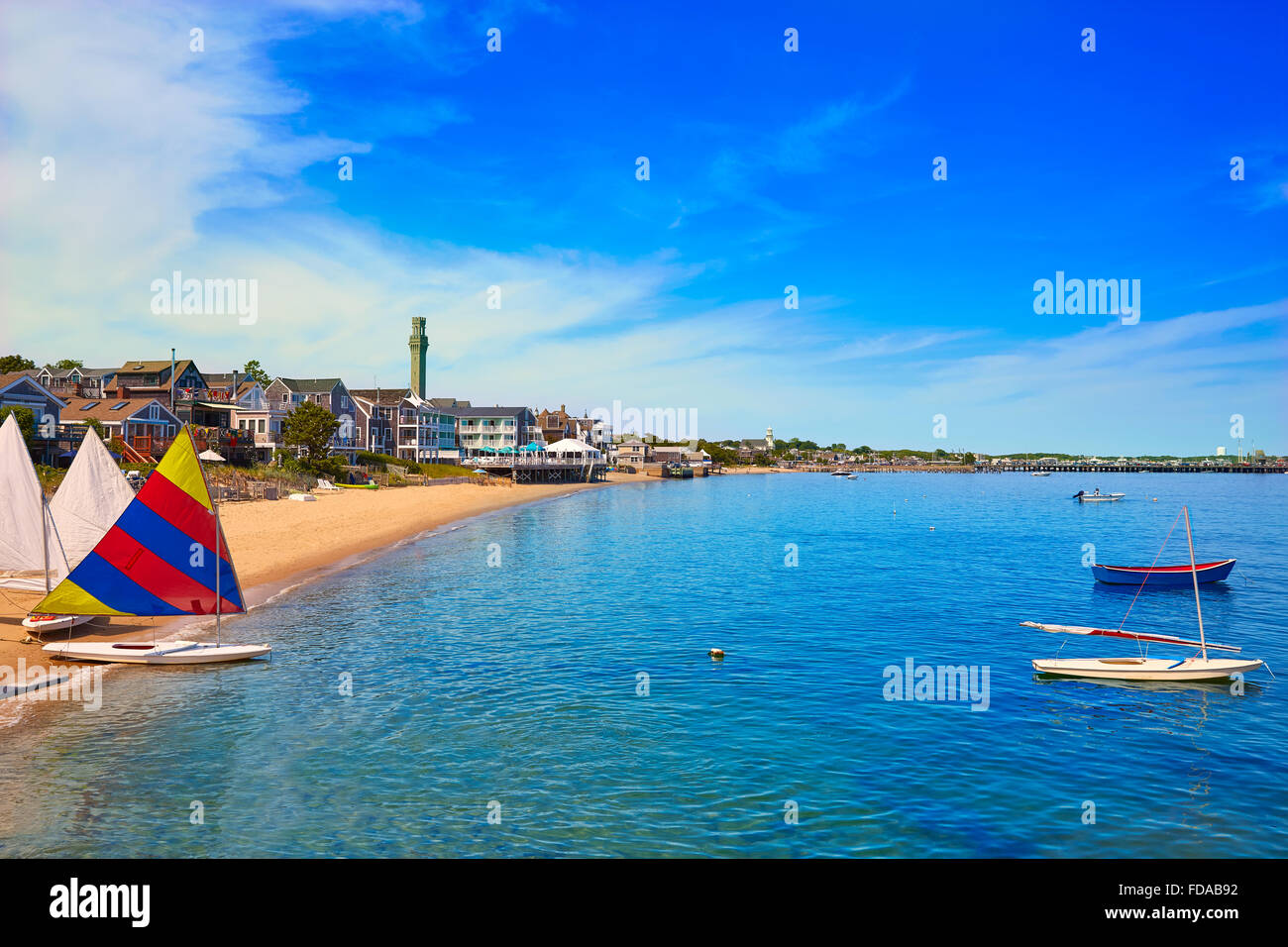 Cape Cod Provincetown beach Massachusetts USA Stock Photo