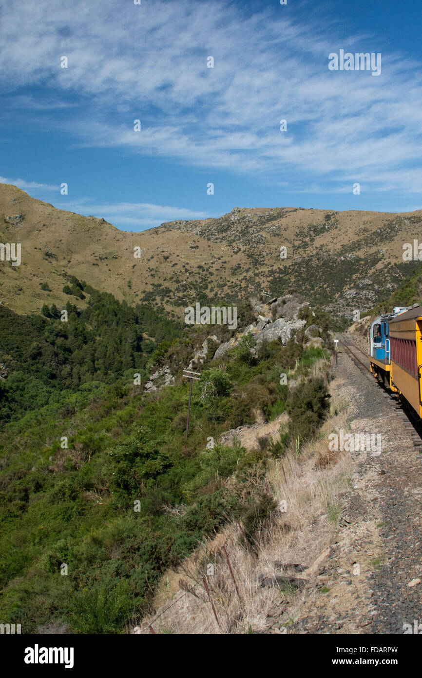 New Zealand, Dunedin, Dunedin Railways Taieri scenic train Stock