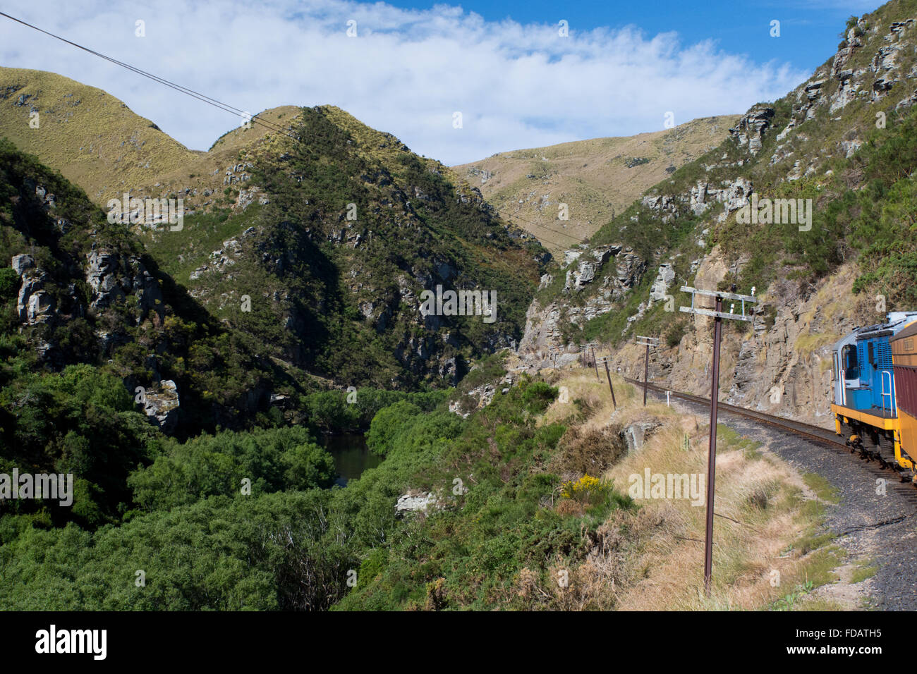 New Zealand, Dunedin, Dunedin Railways Taieri scenic train Stock