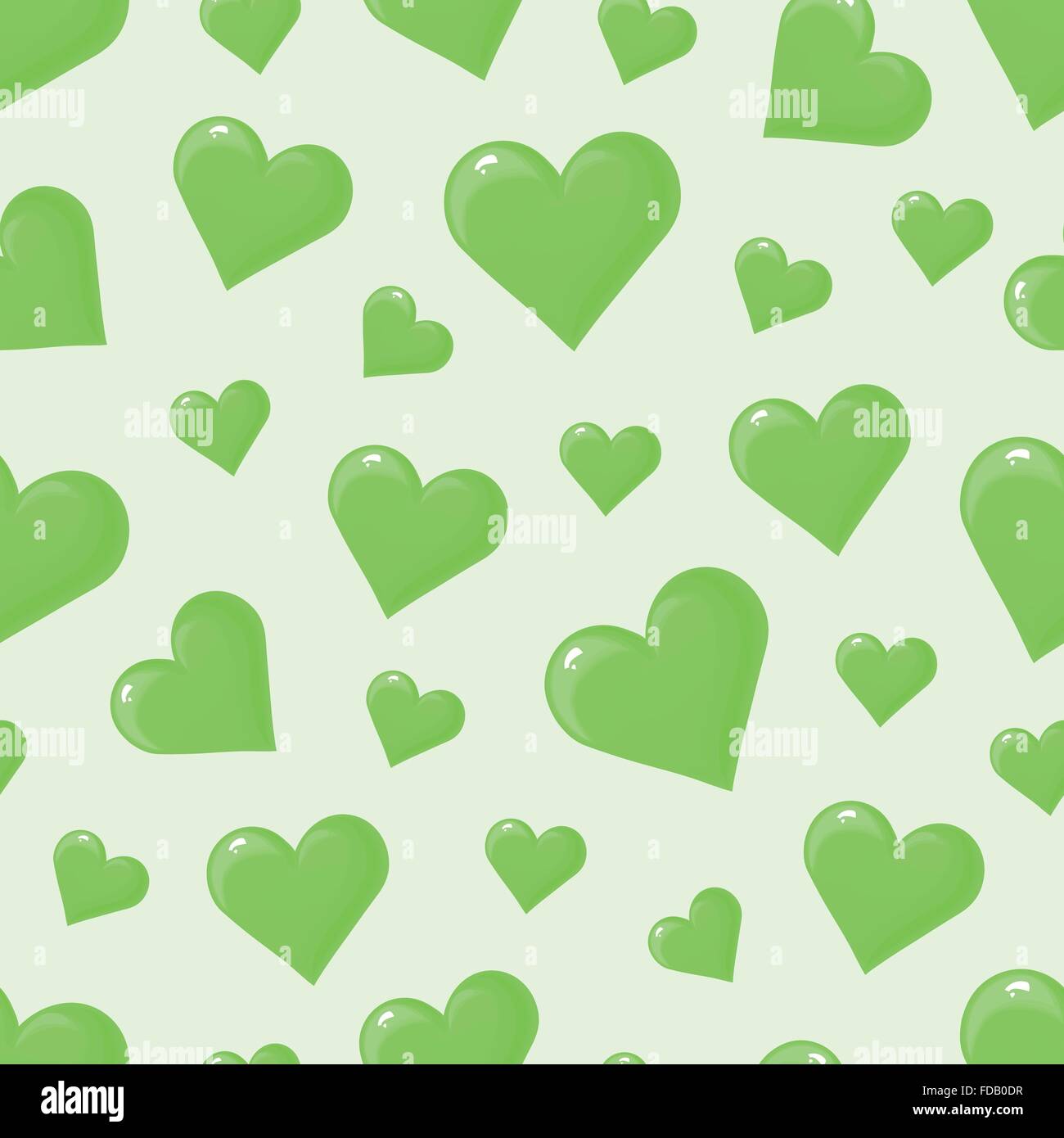 Seamless pattern with hearts Stock Vector Image & Art - Alamy