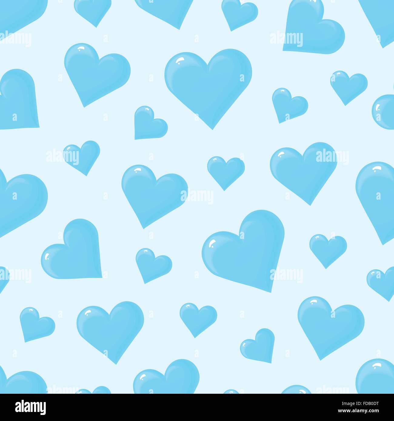 Seamless pattern with hearts Stock Vector Image & Art - Alamy
