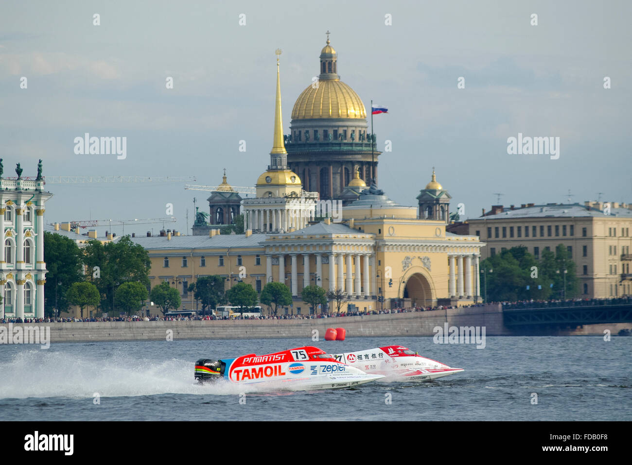 Russia. St. Petersburg. Formula 1 in water Stock Photo Alamy