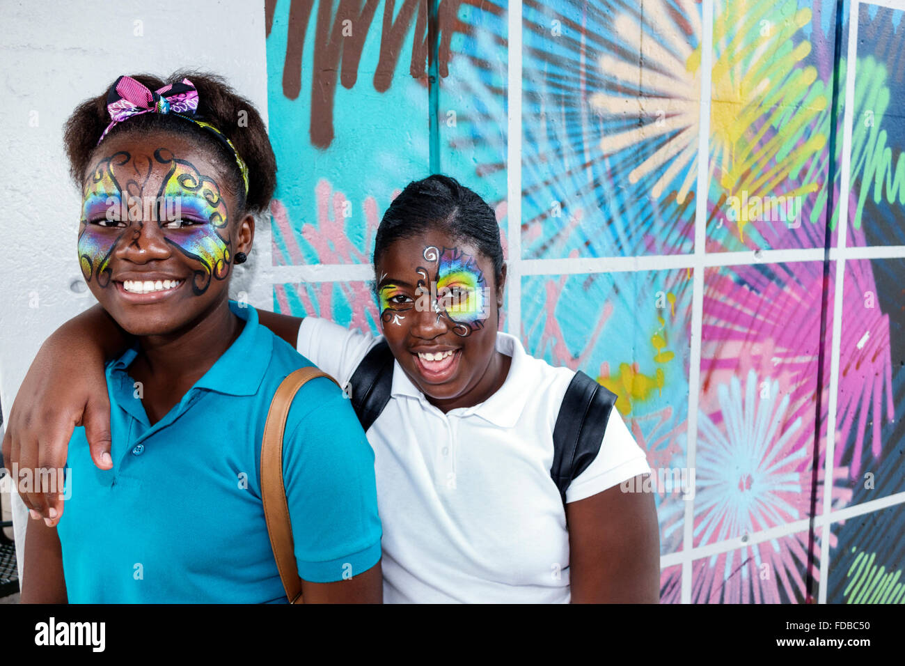 Miami Florida,Book Fair International,Miami Dade College campus,literary,festival,annual student students teen teens teenager teenagers preteen,Black Stock Photo