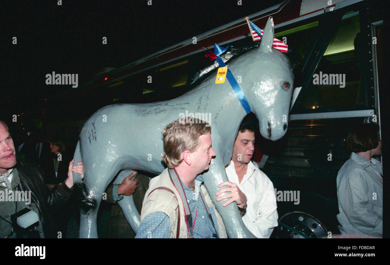 Elon, North Carolina, USA, 26th October, 1992 The Bill Clinton and Al