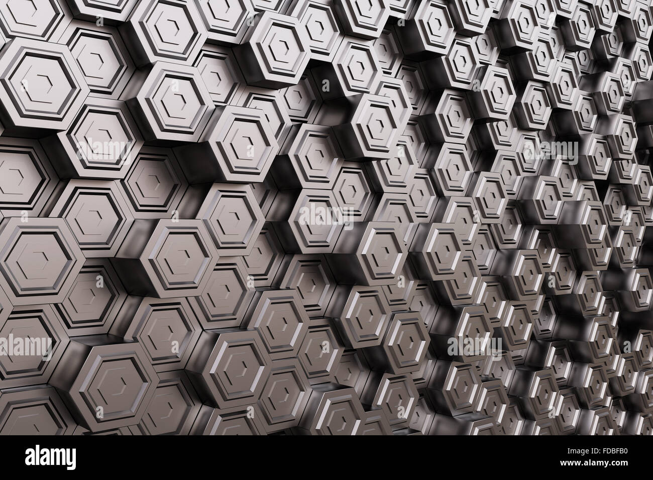 Silver Futuristic Pattern Background image of futuristic concept with silver cube elements Stock ...