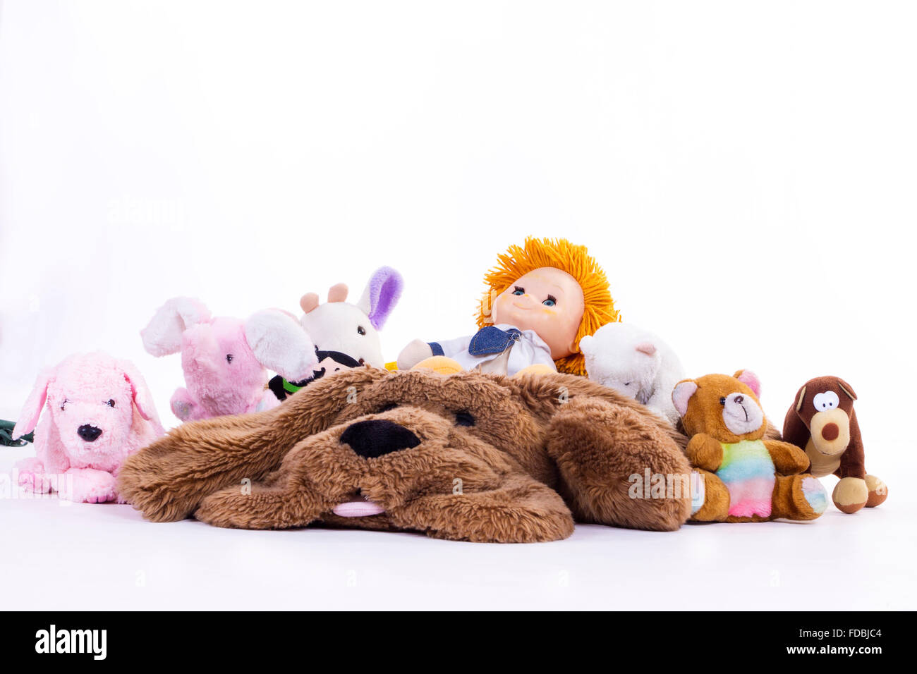 different types of stuffed animals