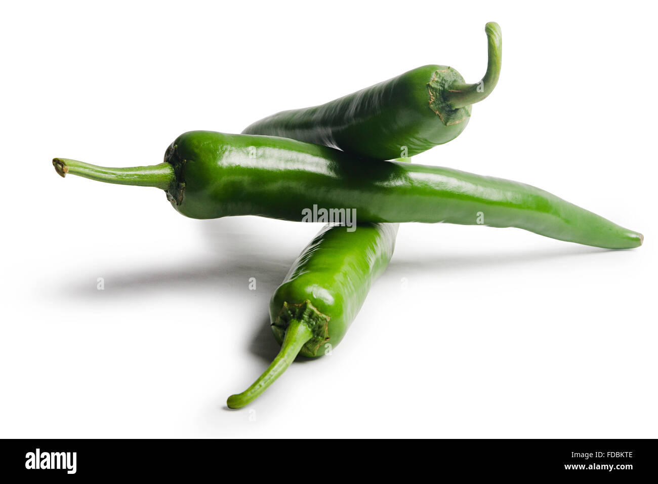 Green Chilly Quality Nobody Stock Photo