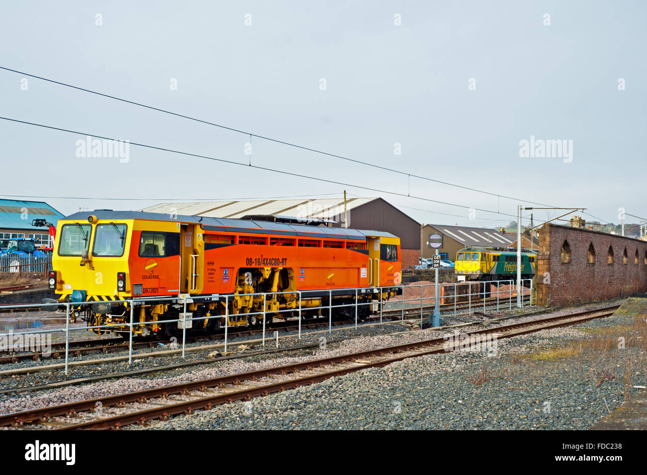 Colas rail Track Maintenance Vehicle, Penrith Railway Station Stock