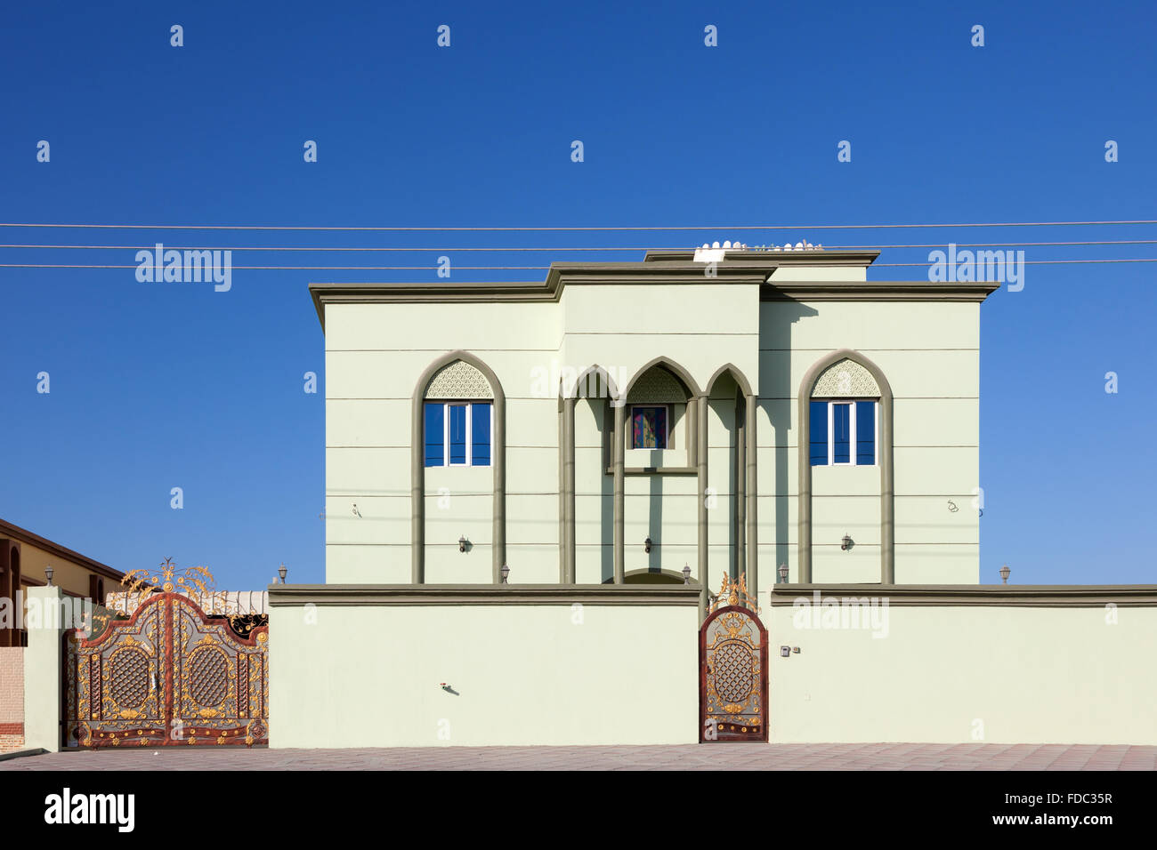 House in Oman Stock Photo Alamy