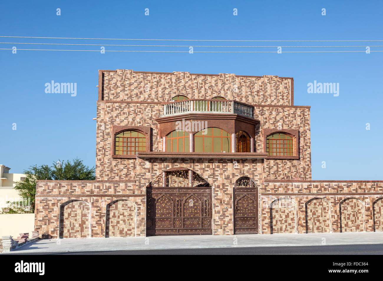 House in Oman Stock Photo Alamy