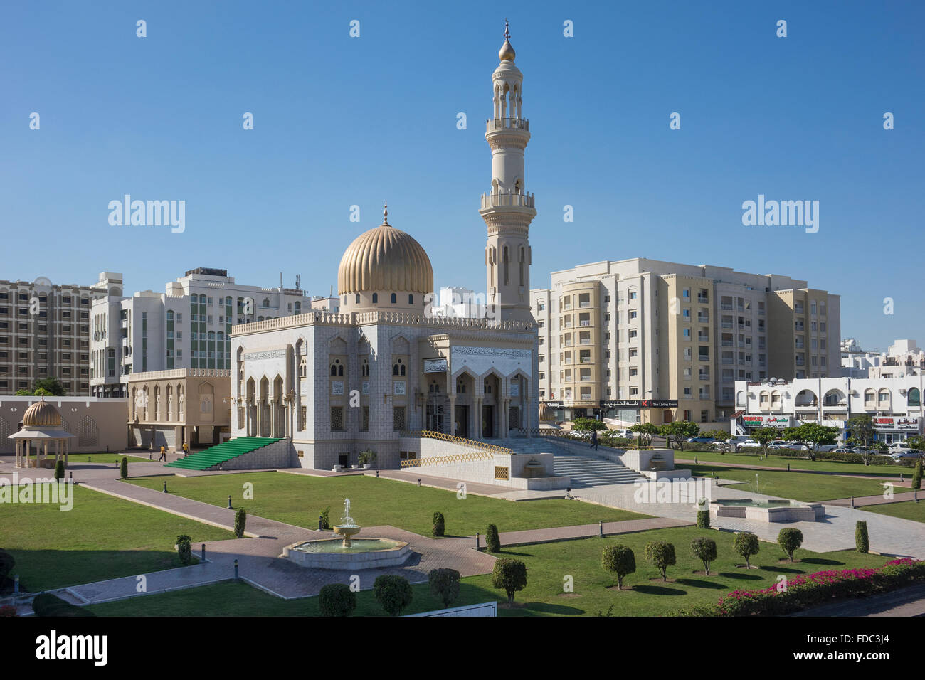 Oman, Muscat, Zawali mosque Stock Photo