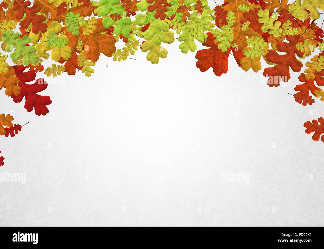 Background image with autumn leaves. Place for text Stock Photo - Alamy
