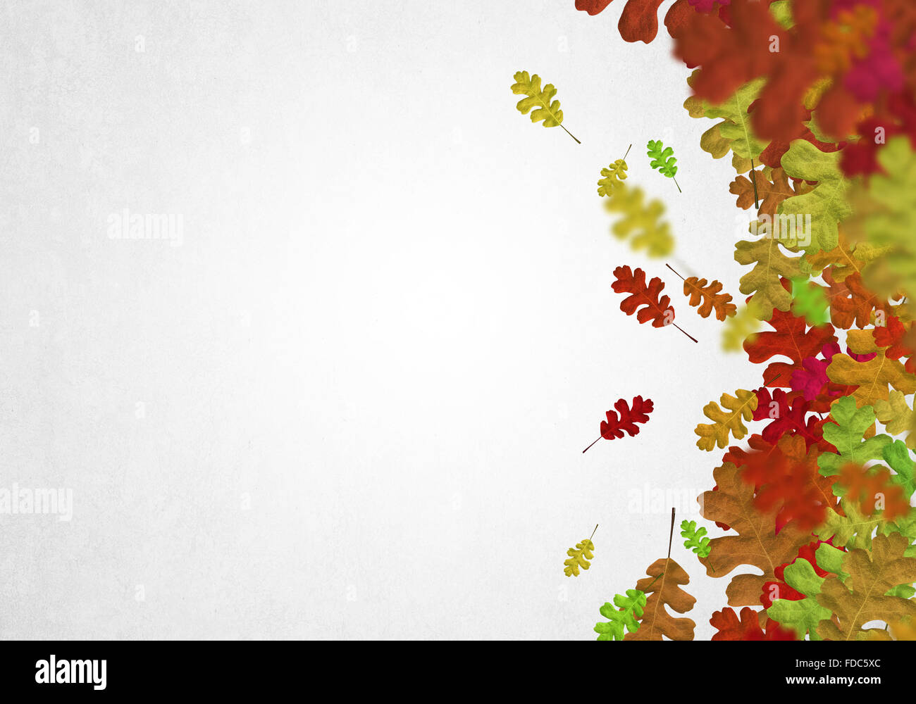 Background image with autumn leaves. Place for text Stock Photo - Alamy