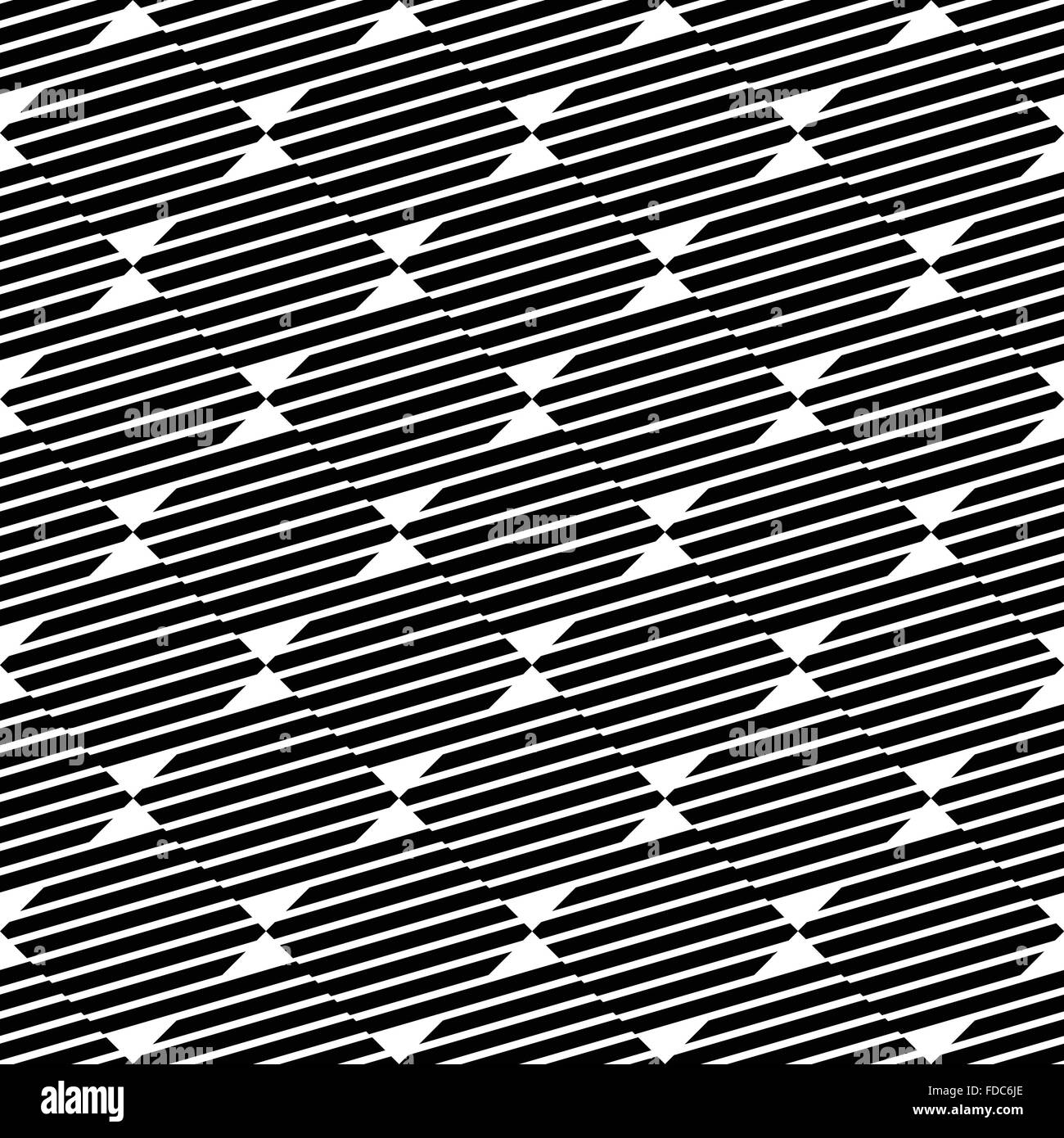Seamless, repeatable geometric pattern with diagonal lines. Monochrome ...