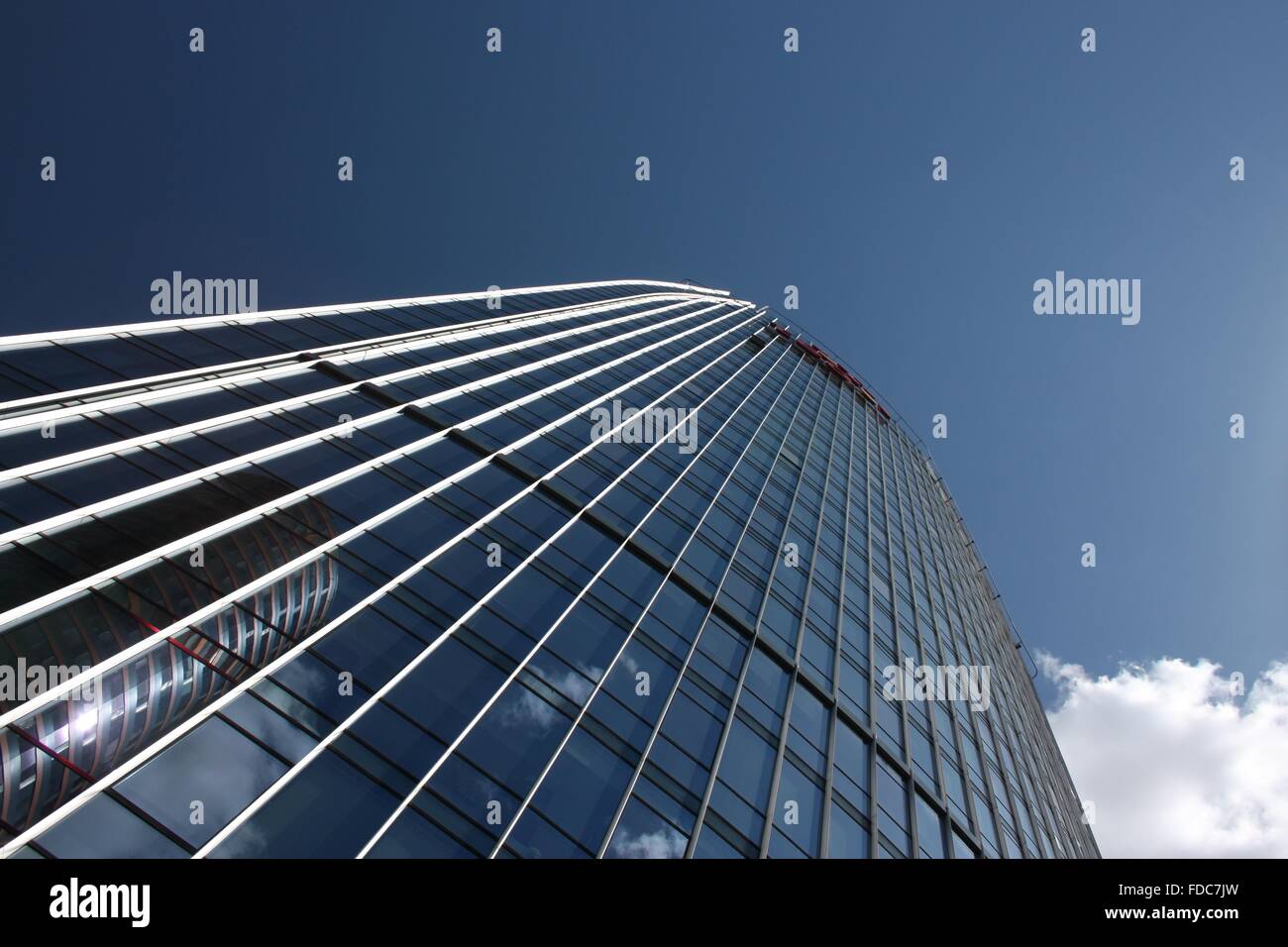 The modern high-rise building. Lithuania, Vilnius Stock Photo - Alamy