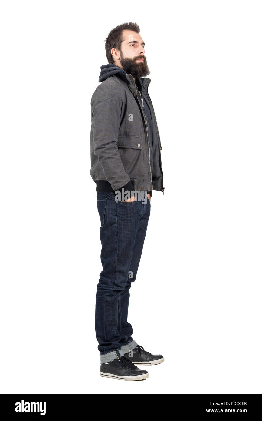 jacket over sweatshirt