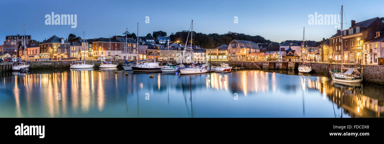 Padstow wharf harbour cornwall england hi-res stock photography and ...