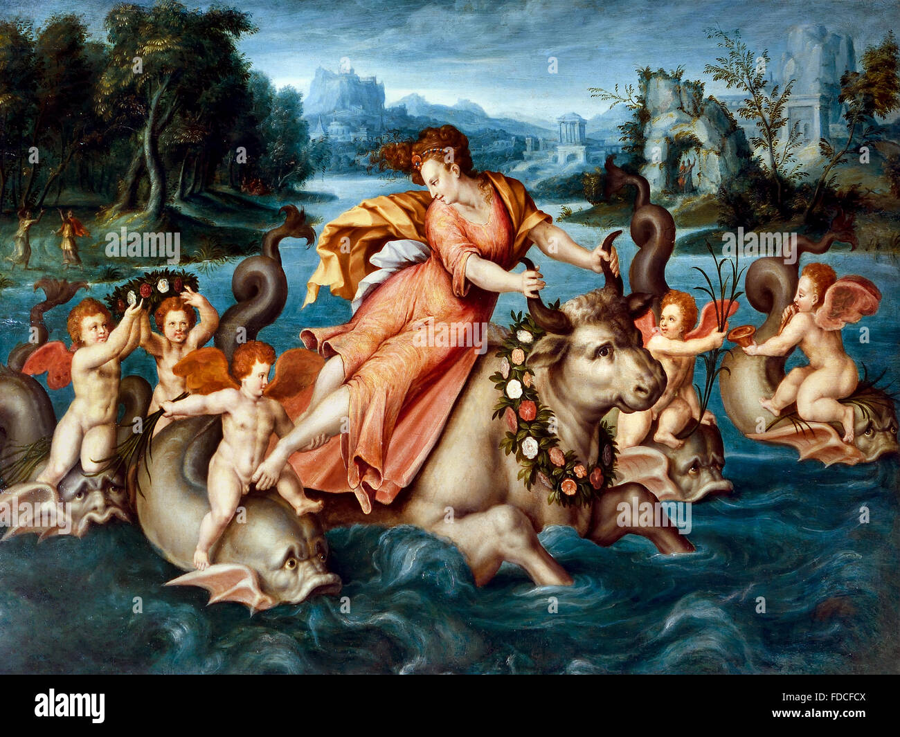 The Abduction of Europa 1550 Jean Cousin ( Son ) 1552 - 1594 ...