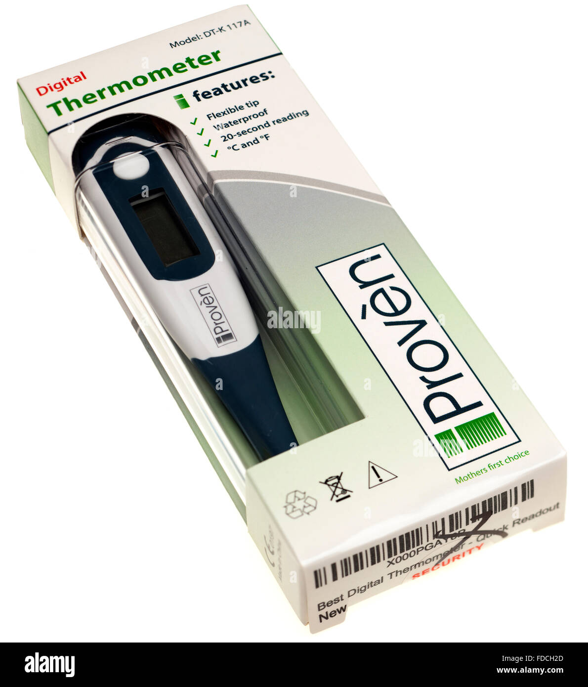 Digital waterproof  thermometer with security seal by Proven Stock Photo