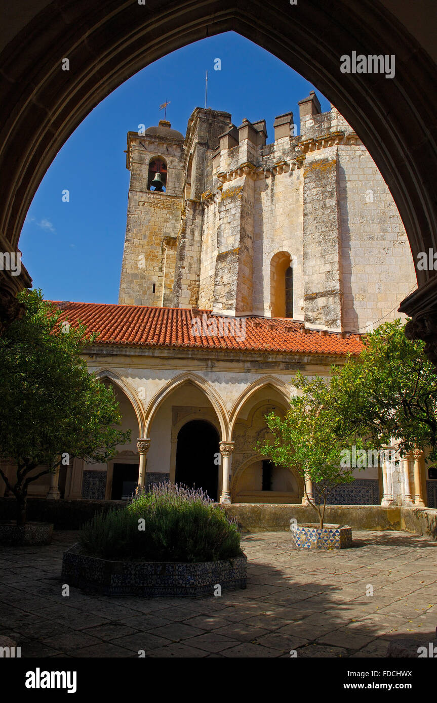 Tomar, Convent of the Order of Christ, Santarem District, Ribatejo ...