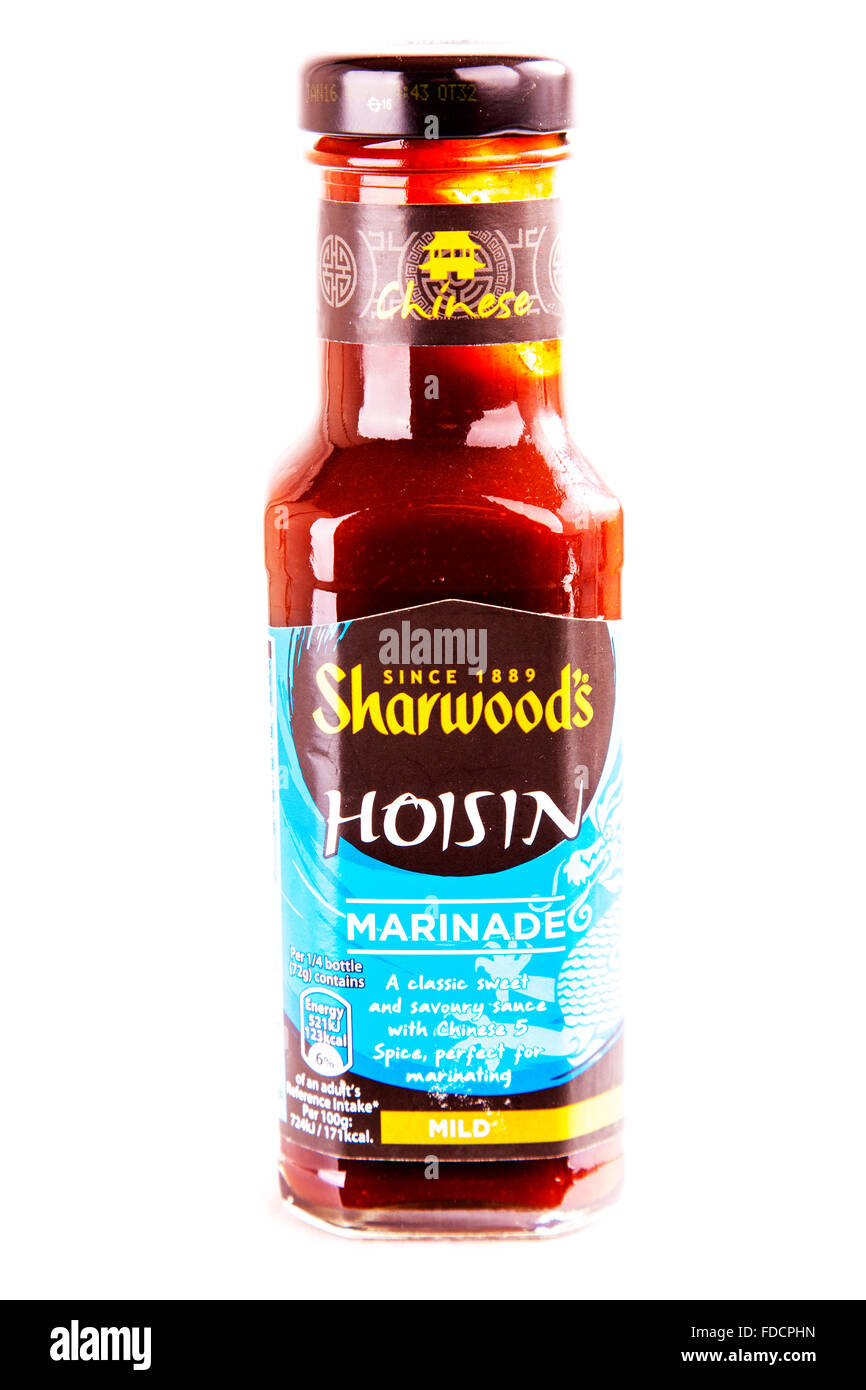 Hoisin sauce marinade Chinese 5 spice blend sauces Sharwood's brand cut